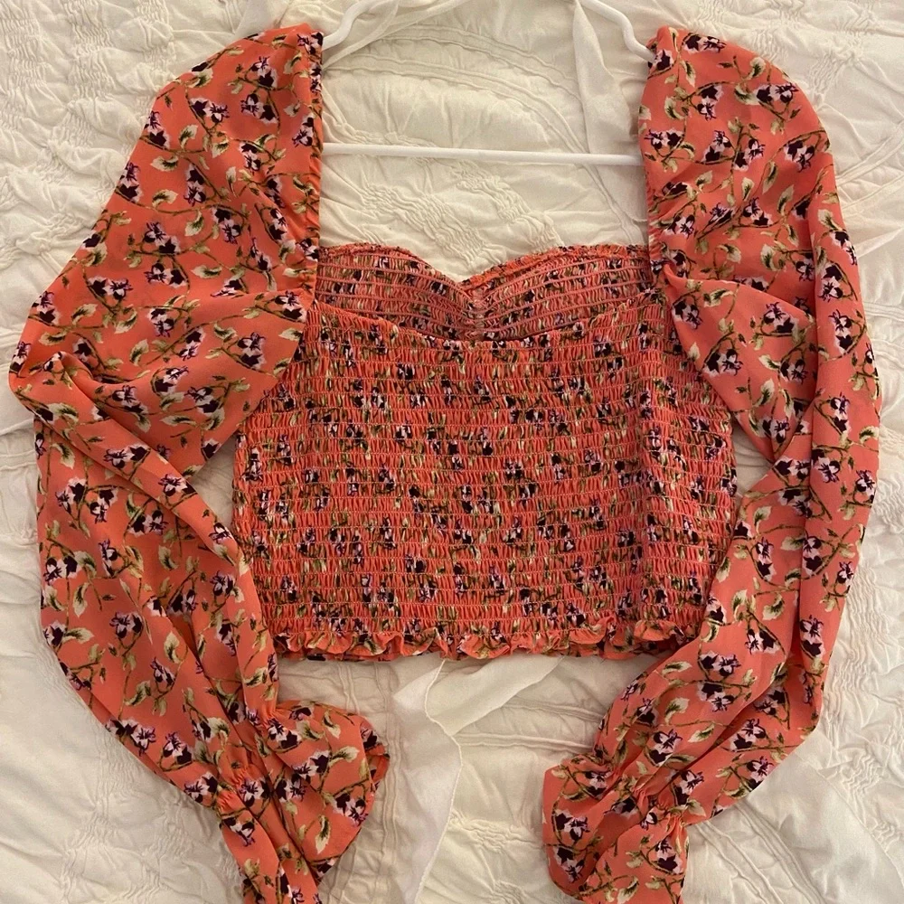 Likely Camilla Floral Arabella Top (Revolve) - Picture 4 of 4